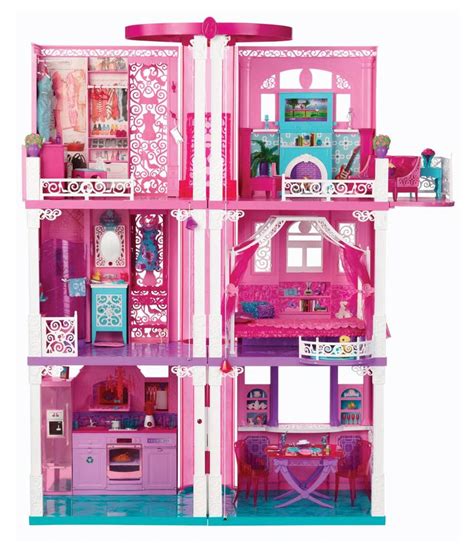barbie dream doll house buy barbie dream doll house online at low price snapdeal