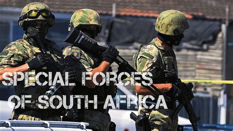 Special Forces Of South Africa Recces Special Task Force Youtube