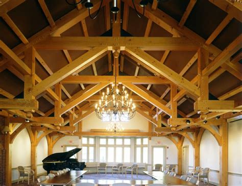 This is a guest house on the same lot as project #2973. Heavy Timber Ceiling Beams For The Trapp Family Lodge