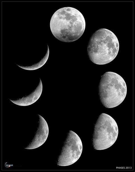 A Composite Of Various Moon Phases By Earthsky Facebook Friend Jacob