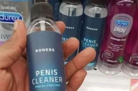 magical penis cleaner that smells like rainbows on sale in supermarkets devon live