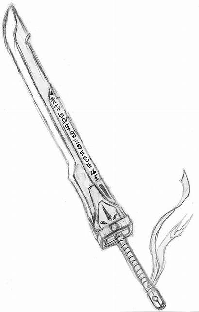 Sword Cool Drawings Swords Anime Drawing Draw
