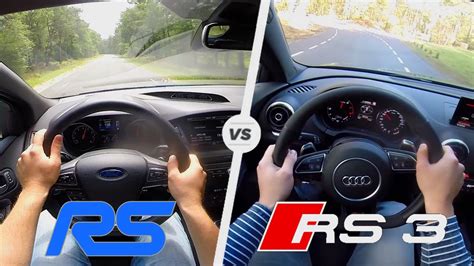 Audi RS3 2016 vs Ford Focus RS 2016 - Acceleration Sound ... Before i traded up my stock usdm 2013 sel focus for my 2016 focus st i took it up to like 123 mph.