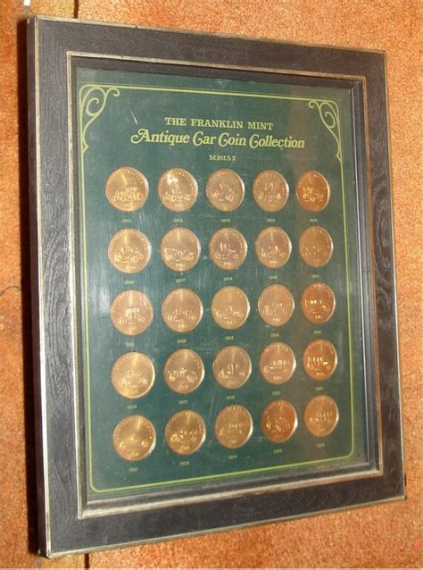 FRANKLIN MINT Antique Car Coin Collection Series 2 1969 | Etsy