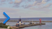 Webcam im Stadthafen von Sassnitz auf der Ferieninsel Rügen ist online ...