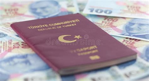 Turecki Paszport Obraz Stock Obraz Z O Onej Z Paszport