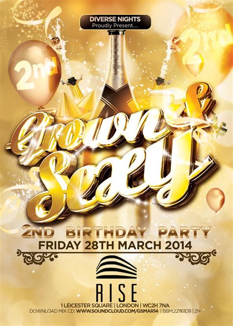 Ra Grown And Sexy 2nd Birthday At Rise Superclub London 2014