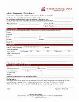 Vehicle Insurance Form Images