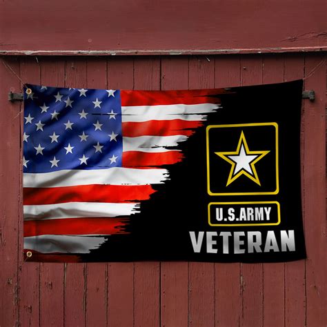 Us Army Flag United States Army Veteran Grommet Flag Trh1865gfv1 Flagwix