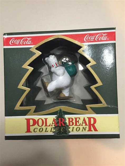 Vintage Coca Cola Polar Bear Collection Christmas Ornaments Etsy