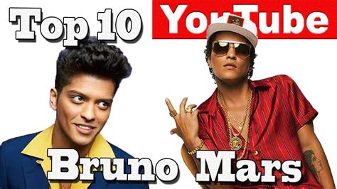 Bruno Mars Top 10 Songs On Youtube Sept 2023 Youtube