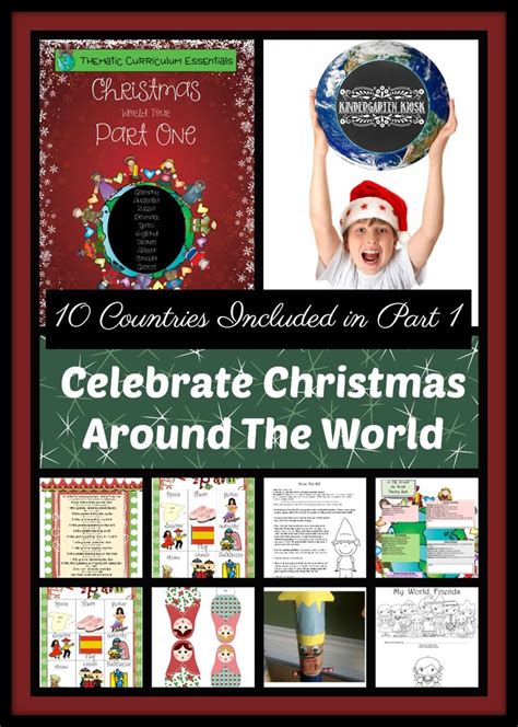 Celebrate Christmas Around The World Theme Unit Part 1 — Kindergarten