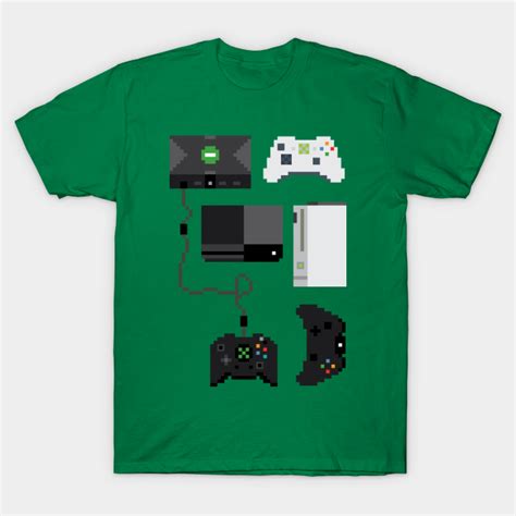 Pixel History Xbox Xbone T Shirt Teepublic