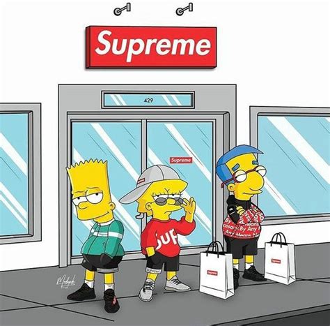 Adidas Yeezy Boost 350 Simpsons Cartoon Simpsons Art Supreme Wallpaper