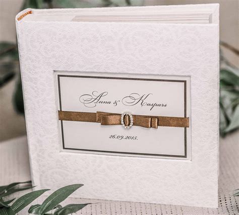 White Wedding Photo Album For 200 Pictures Sized 4x6 With Etsy