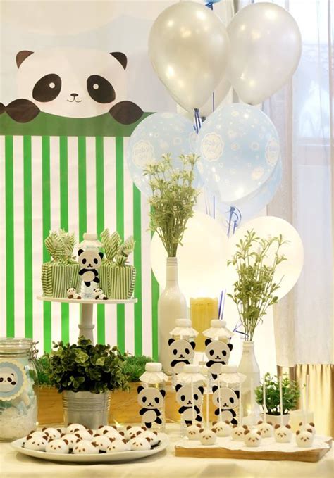 Panda Themed Baby Celebration Baby Shower Ideas 4u