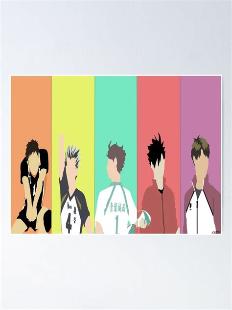 Download Haikyuu Captains Poster For Sale By Katienacho By Rleon