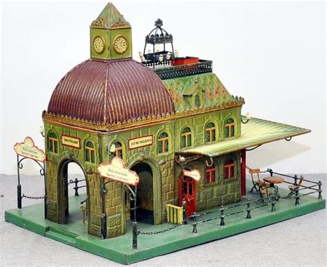 Cafe Station Märklin 2015 Bahnhof Mit Kerzenbeleuchtung Kaffeebahnhof