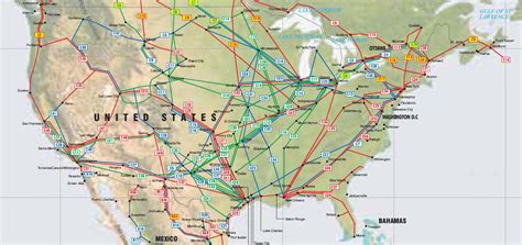 Oil Pipelines In The Usa Map Franny Antonietta