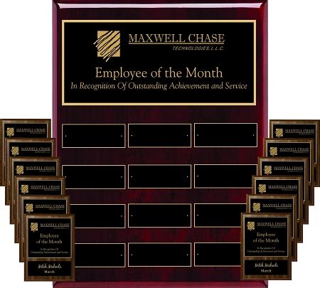 Creative employee recognition & appreciation ideas from experts and companies known to have the happiest employees. Employee of the month plaque program simple ane easy to ...