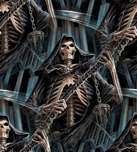 Skeleton Skull The Grim Reaper