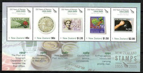 150 Years Of New Zealand Stamps Mesa Stamps