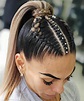 #pony tail Hairstyles in 2020 | Tail hairstyle, Braided hairstyles ...