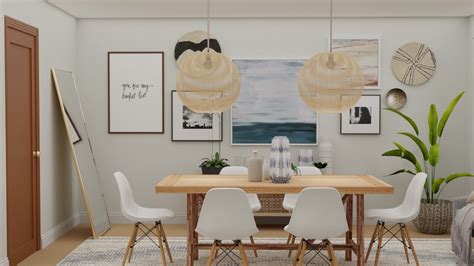 Boho dining set, wicker dining set, wicker chairs, boho chairs, dining room, rattan chairs, bamboo dining chairs, swivel chairs, natural. Visual Feast: Boho Eclectic Dining Room Design with ...