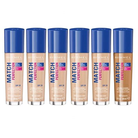 Rimmel Match Perfection Foundation Choose Your Shade Ebay