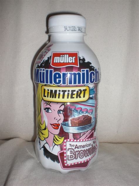 Authentisch, süß und einfach lecker. Müllermilch Limitiert Typ American Brownie | Chocolate ...