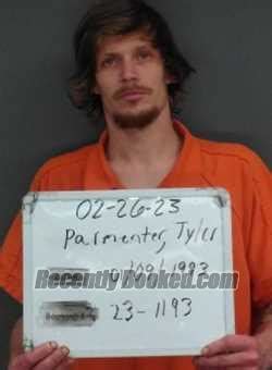 Recent Booking Mugshot For Tyler Gene Parmenter In Sebastian County