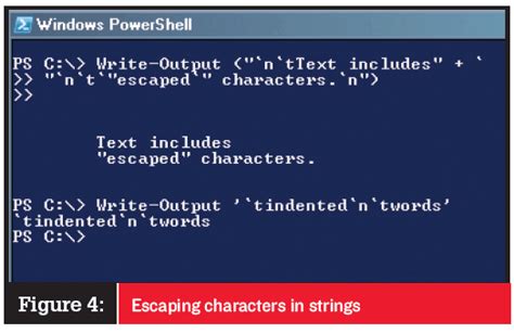 \ double quote, needed for string literals. Powershell Escape Double Quotes. QuotesGram