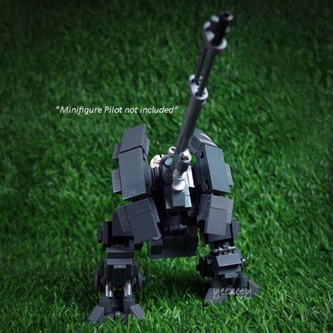 Moc Mech Cannon Self Propelled Gun 100 Lego Compatible Hobbies
