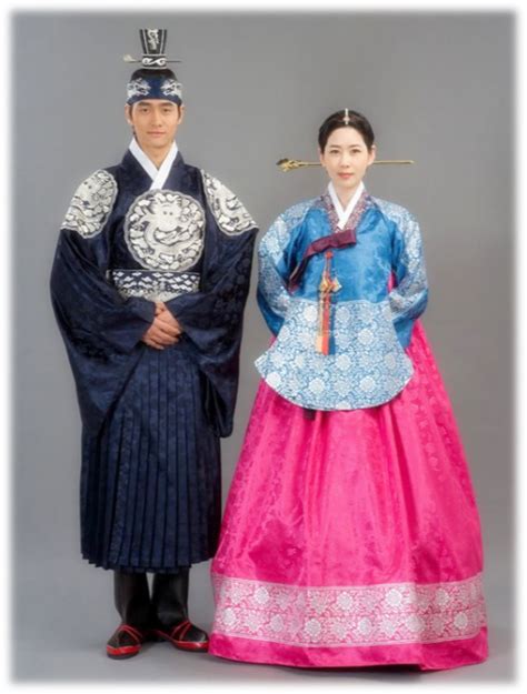 Korean Hanbok Dress Korean Traditional Bride Wedding Hanbok Dress