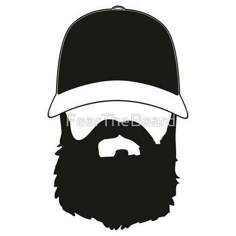 Image For Baseball Cap And Beard Svg Beard Logo Beard