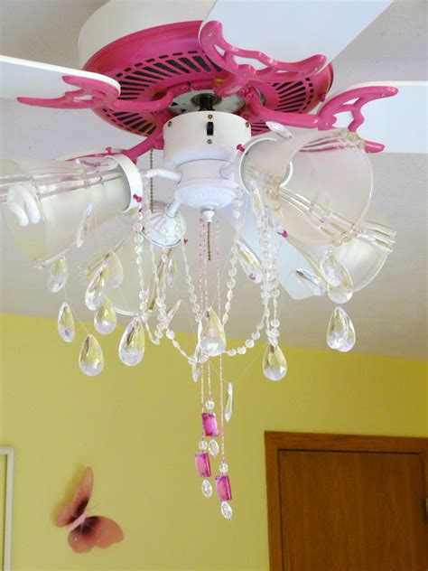 Shop for ceiling fans and components from ilightingsource.com! Pink chandelier ceiling fan - Excellent Light and Air ...