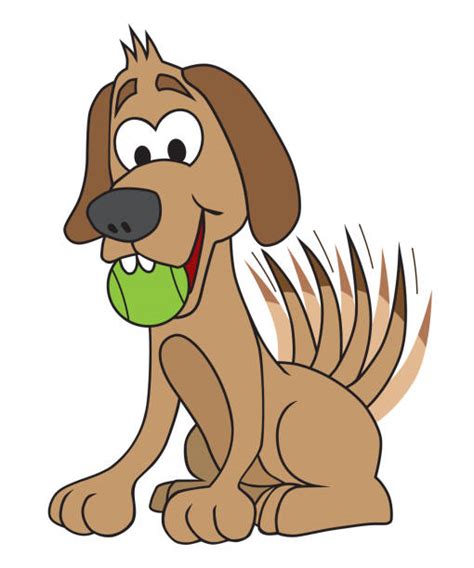 Dog Wagging Tail Illustrations Royalty Free Vector Graphics And Clip Art