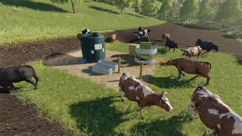 Open Cow Pasture Animal Pen V10 Fs19 Farming Simulator 19 Mod