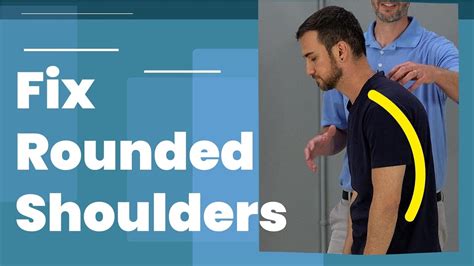 5 Exercises To Fix Rounded Shoulders Posture Long Term Fix