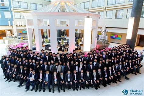 Chabad On Campus Shluchim Pose For Group Photo