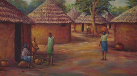 Traditional African Village