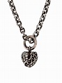 Chrome Hearts Diamond Heart Pendant Necklace - Brooches - CHH22641 ...