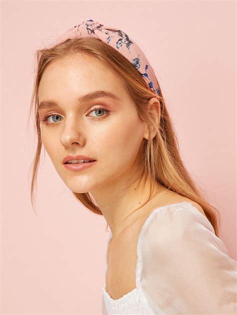 Floral Knot Headband Hair Accessories Pearl Hair Accessories