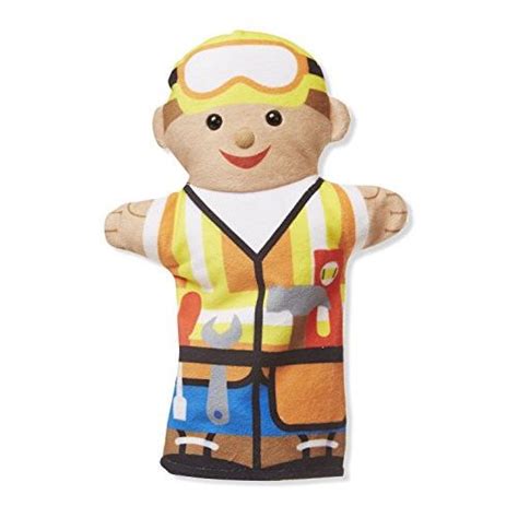 3 Puppet Bundle Melissa And Doug Firefighter Doctor And Police Officer