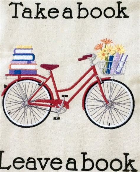 And these books can become a family treasure over time. Book garden flag, take a book leave a book, bicycle flag ...
