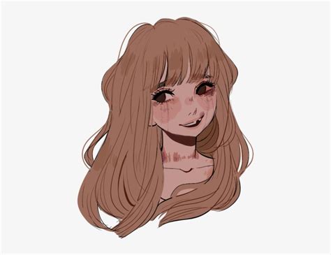 Clip Art Free Bangs Drawing Realistic Dibujos De Momo Kawaii Free