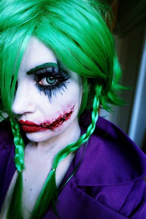 Female Version Of The Joker Cosplay By Labrinthia On