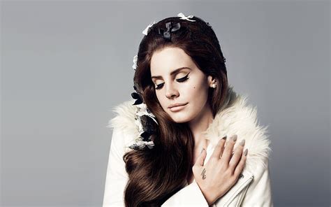 Hd Wallpaper Lana Del Rey Singer Celebrity Women Brunette Closed Eyes