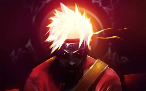 Download Naruto Glowing Hair Red Pfp Wallpaper