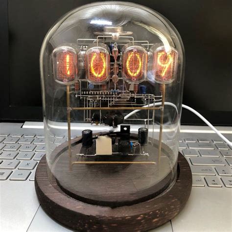 Classic Vintage In 12 Nixie Tube Clock Kit Diy In 2022 Nixie Tube